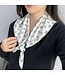 Trend Scarf White & Black