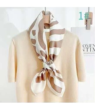 Trend Scarf Zebra Taupe