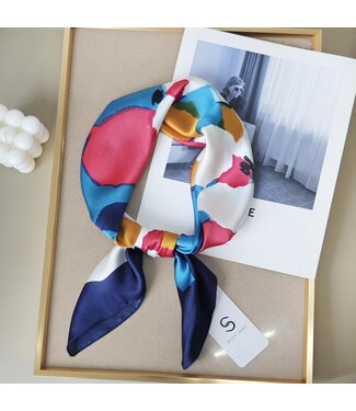 Trend Scarf Picasso Blue