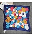 Trend Scarf Picasso Blue