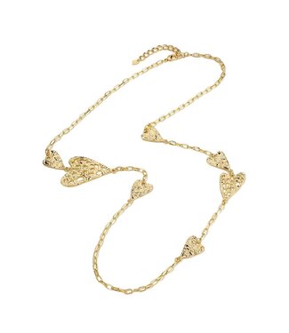 Ketting Fashion Hearts