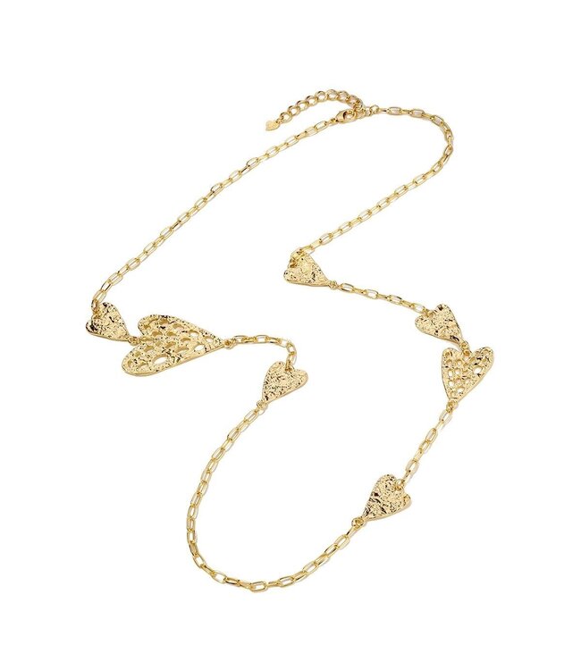 Ketting Fashion Hearts