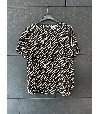 Only Carmakoma Only Carmakoma Vica Top Dirifting Zebra