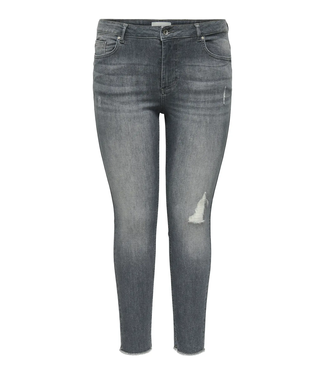 Only Carmakoma Only Carmakoma Willy Jeans Dark Grey Destroyed