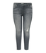 Only Carmakoma Willy Jeans Dark Grey Destroyed