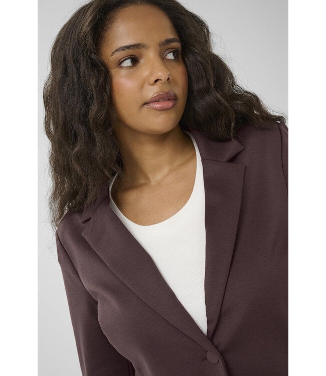 Kaffe Curve Jenna Blazer Fudge