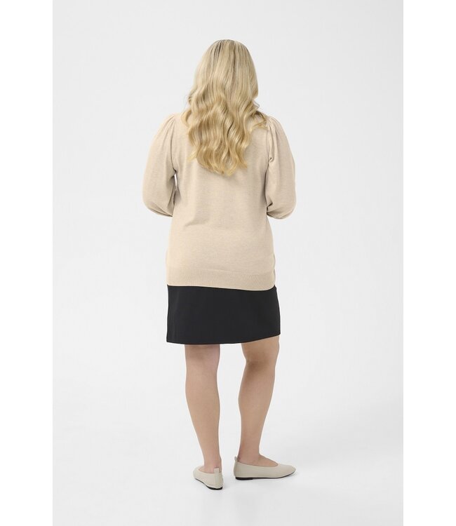 Kaffe Curve Lizzy Pullover Feather Gray