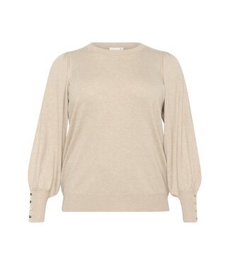 Kaffe Curve Kaffe Curve Lizzy Pullover Feather Gray