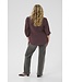 Kaffe Curve Maia Blouse Fudge