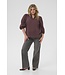 Kaffe Curve Maia Blouse Fudge
