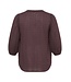 Kaffe Curve Maia Blouse Fudge