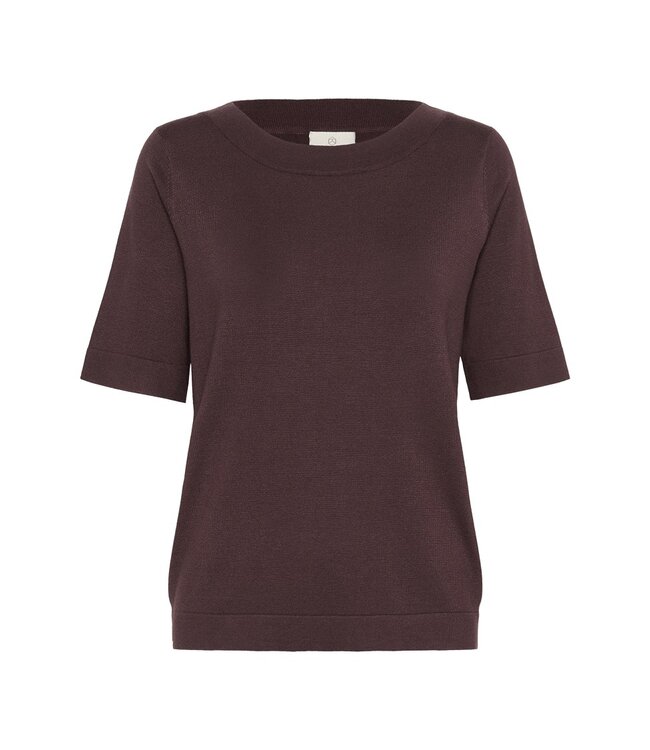 Kaffe Lizza Boatneck Pullover Fudge