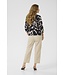 Kaffe Martha Frill Blouse Nature