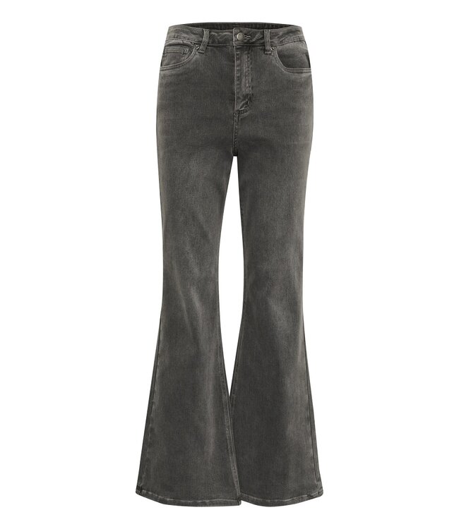 Kaffe Sinem Flared Jeans Medium Grey