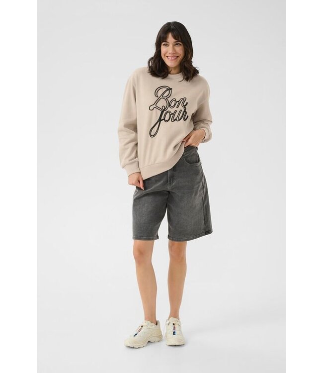 Kaffe Berta Sweater Feather Gray