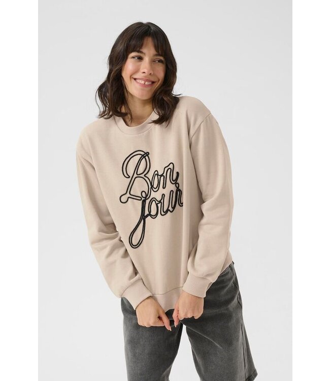 Kaffe Berta Sweater Feather Gray