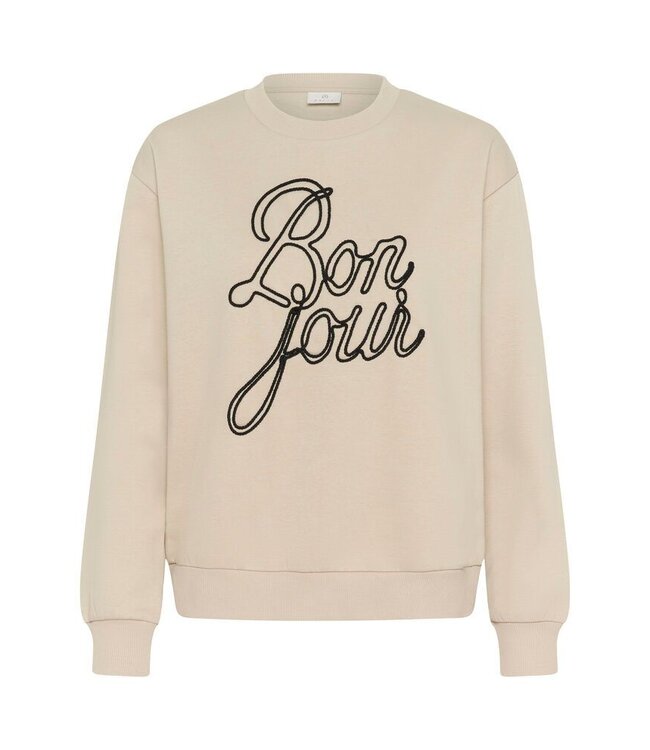 Kaffe Berta Sweater Feather Gray