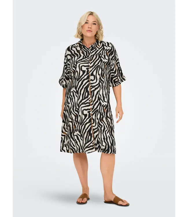 Only Carmakoma Alberta Shirt Dress  Zebra