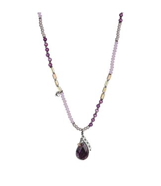 Ketting Dark Purple Drop