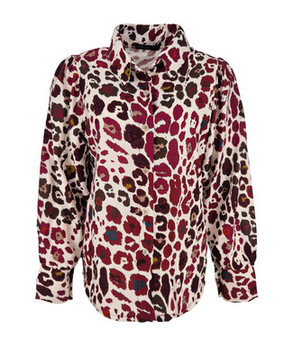 Fos Amsterdam Fos Amsterdam Evita Blouse Bordeaux