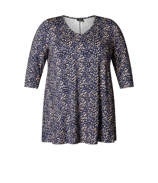 Yest Curve Ankaria Tunic Dark Navy