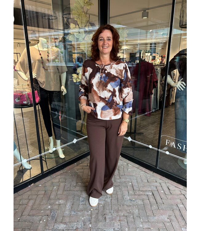 Fos Amsterdam Bentha Pants Brown