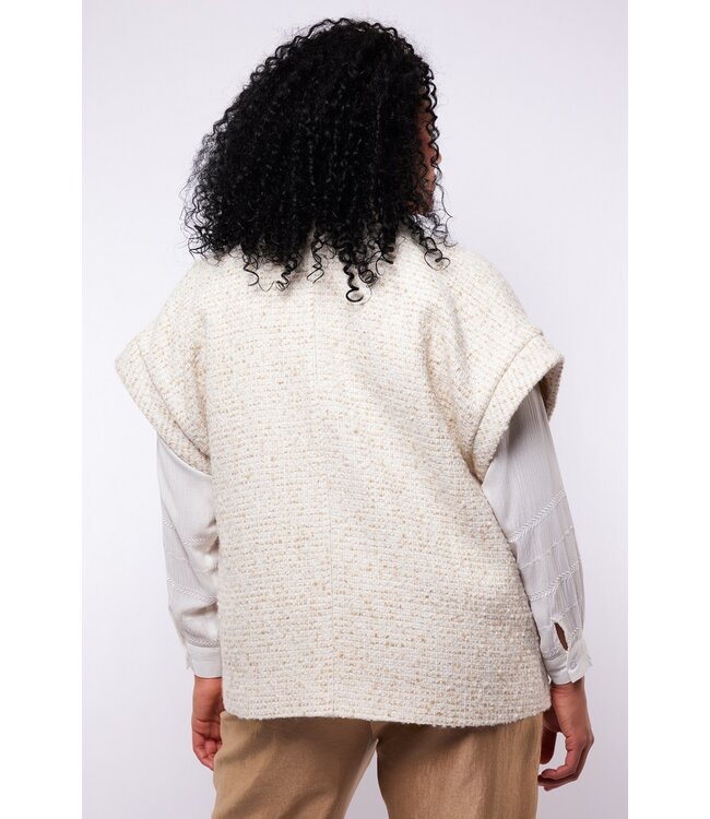 Exxcellent Della Gilet Ecru