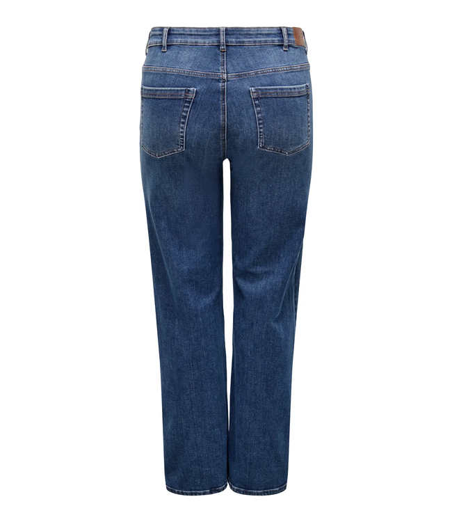 Only Carmakoma Willy Straight Jeans Dark Blue Denim