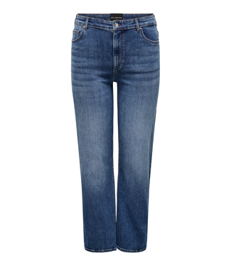 Only Carmakoma Only Carmakoma Willy Straight Jeans Dark Blue Denim