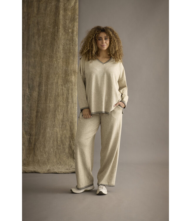 Zhenzi Kogle Relaxed Pants Sandshell