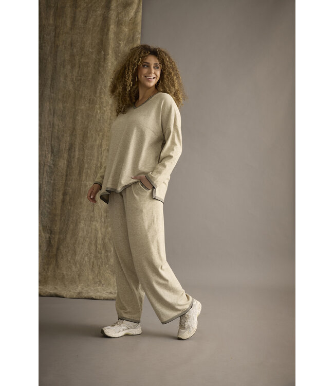 Zhenzi Kogle Relaxed Pants Sandshell