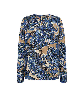 Soya Concept Soya Concept Felicity Top Paisley Estate Blue