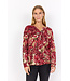 Soya Concept Felicity Top Paisley Red Combi