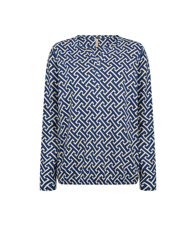 Soya Concept Felicity Top Pattern Estate Blue