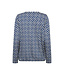 Soya Concept Felicity Top Pattern Estate Blue