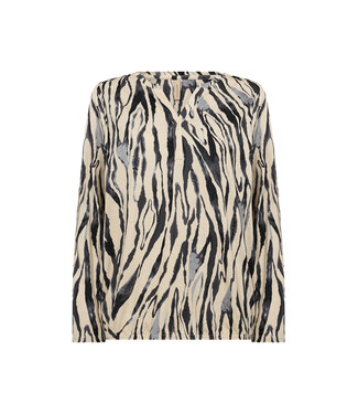 Soya Concept Soya Concept Felicity Top Abstract Grey