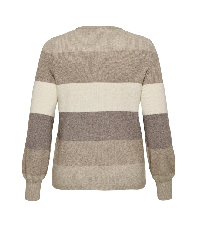 Only Carmakoma Daria Stripe Pullover