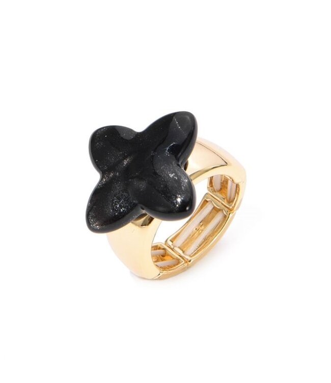 Ring Starry Night Black