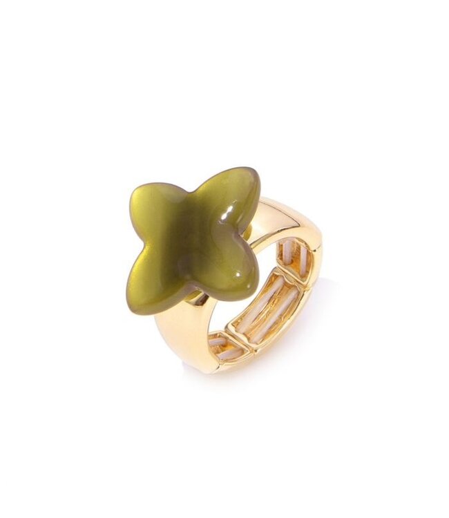 Ring Starry Night Olive