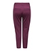 Only Carmakoma Goldtrash Pants Mauve Wine