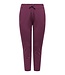 Only Carmakoma Only Carmakoma Goldtrash Pants Mauve Wine