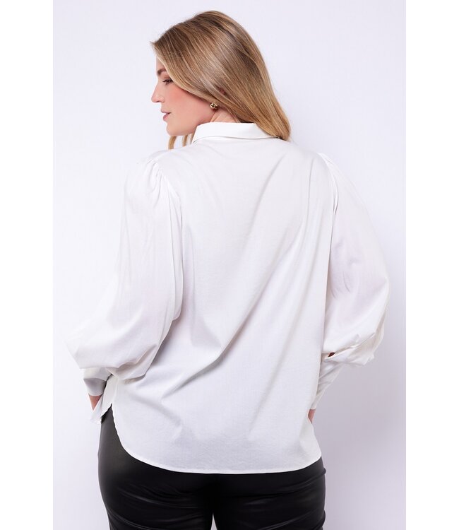 Exxcellent Renee Blouse Off White