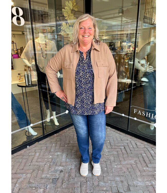 Yest Curve Vince Jacket Cashew Brown