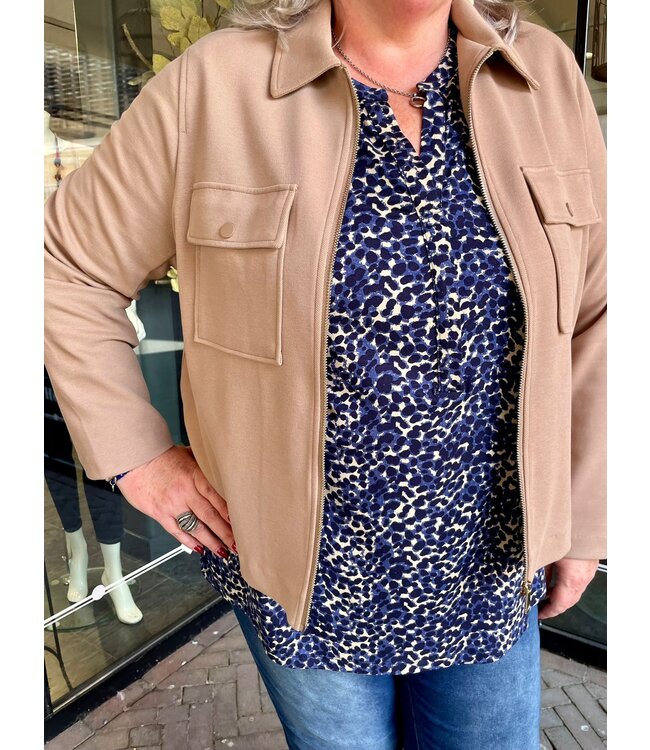 Yest Curve Vince Jacket Cashew Brown