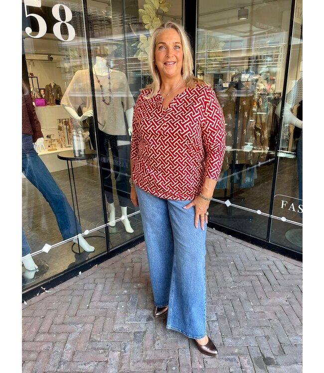 Kaffe Meadow Regular Fit Jeans Vintage Blue