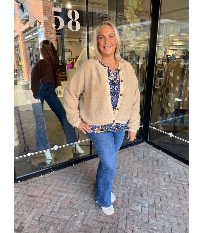 Soya Concept Felicity Top Paisley Estate Blue