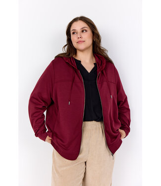 Wasabi Concept Wasabi Concept Sabina Cardigan Dark Red