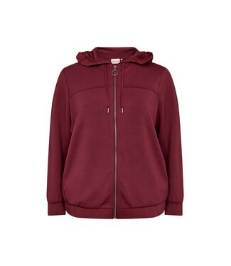 Wasabi Concept Wasabi Concept Sabina Cardigan Dark Red
