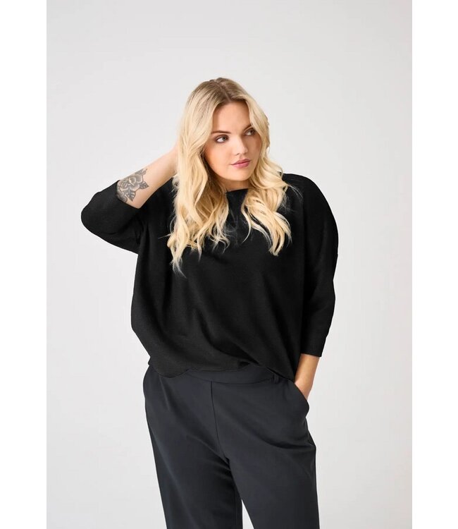 Only Carmakoma Silvery Lurex Top