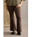 Zhenzi Flare Pants Chocolate